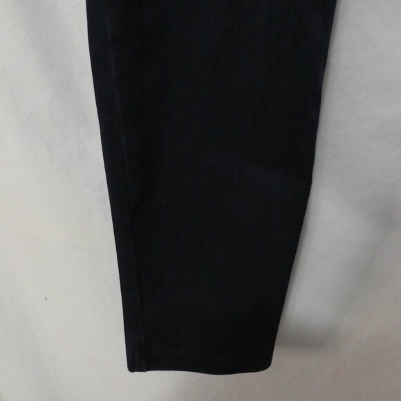 HUE | XL - extra large | Dark Blue Sleek Form-Fitting Slip-On Pants - Picture 8 of 16